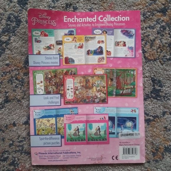 Disney Princess: Enchanted Collection Stories, Poems, and Activities - Picture 2 of 3